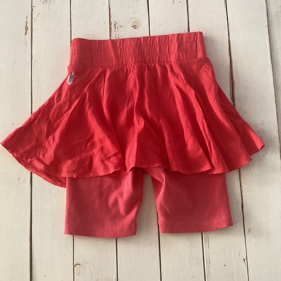 FP Movement Coral Colored Skirt with Shorts, XS - Picture 2 of 9